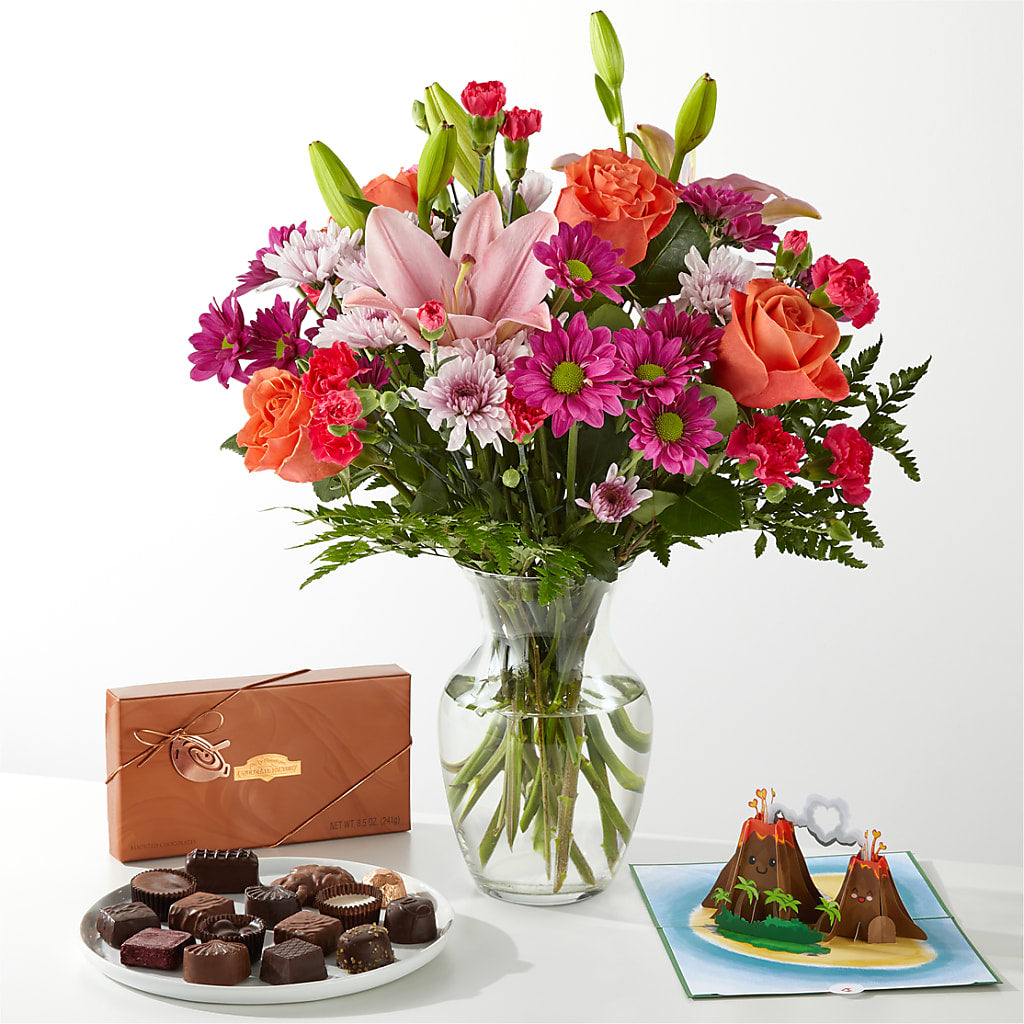 Overflowing Love Gift Sets – Roseland Floral Co Inc, Charlotte NC