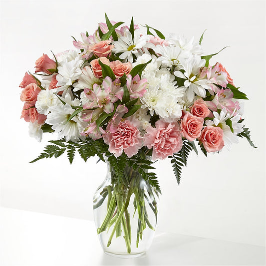 Blush Crush Bouquet – Roseland Floral Co Inc, Charlotte NC