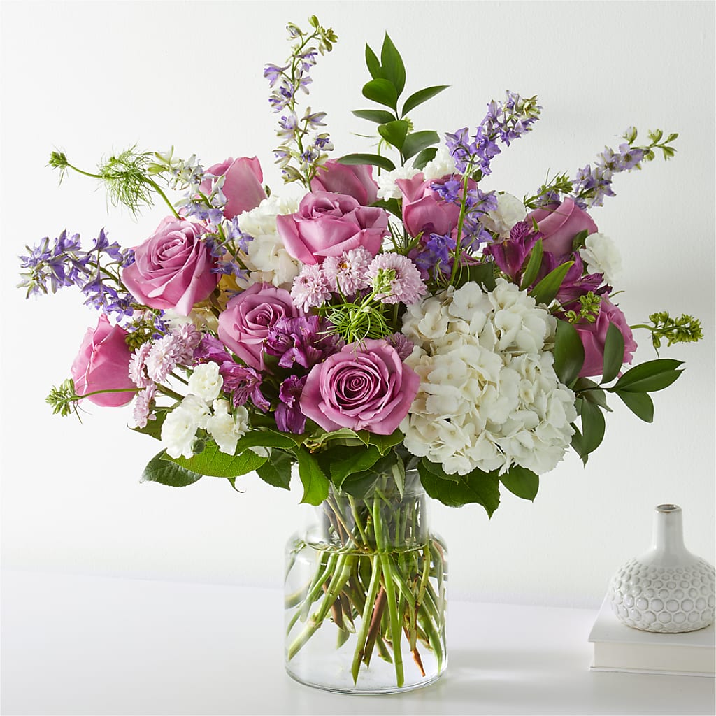 Violet Caress Bouquet – Roseland Floral Co Inc, Charlotte NC