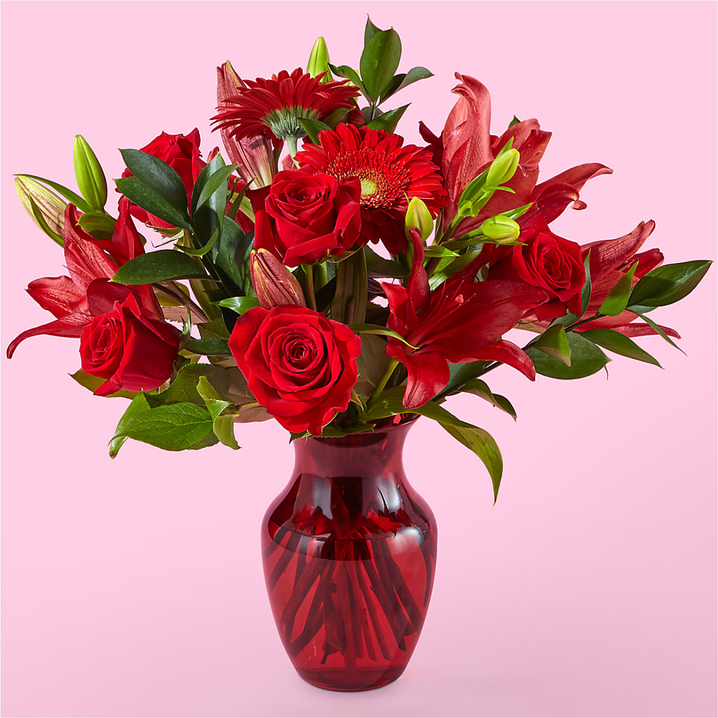 Burnin' Love Bouquet – Roseland Floral Co Inc, Charlotte NC