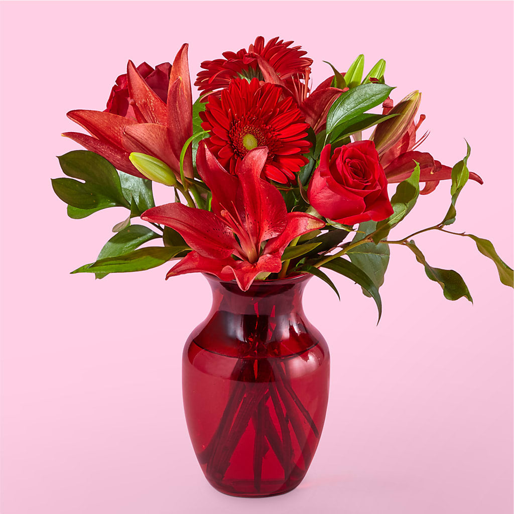 Burnin' Love Bouquet – Roseland Floral Co Inc, Charlotte NC