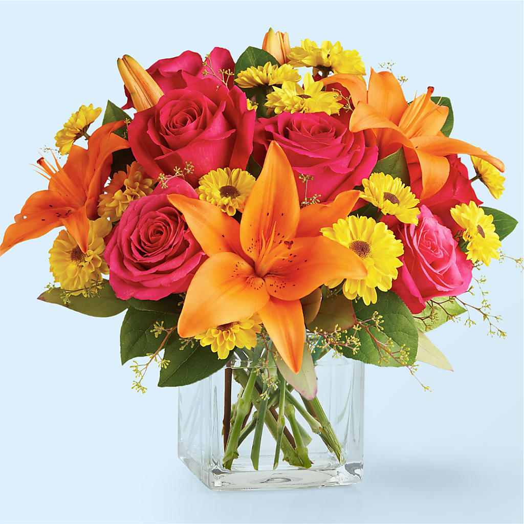 Neon Lights Bouquet – Roseland Floral Co Inc, Charlotte NC