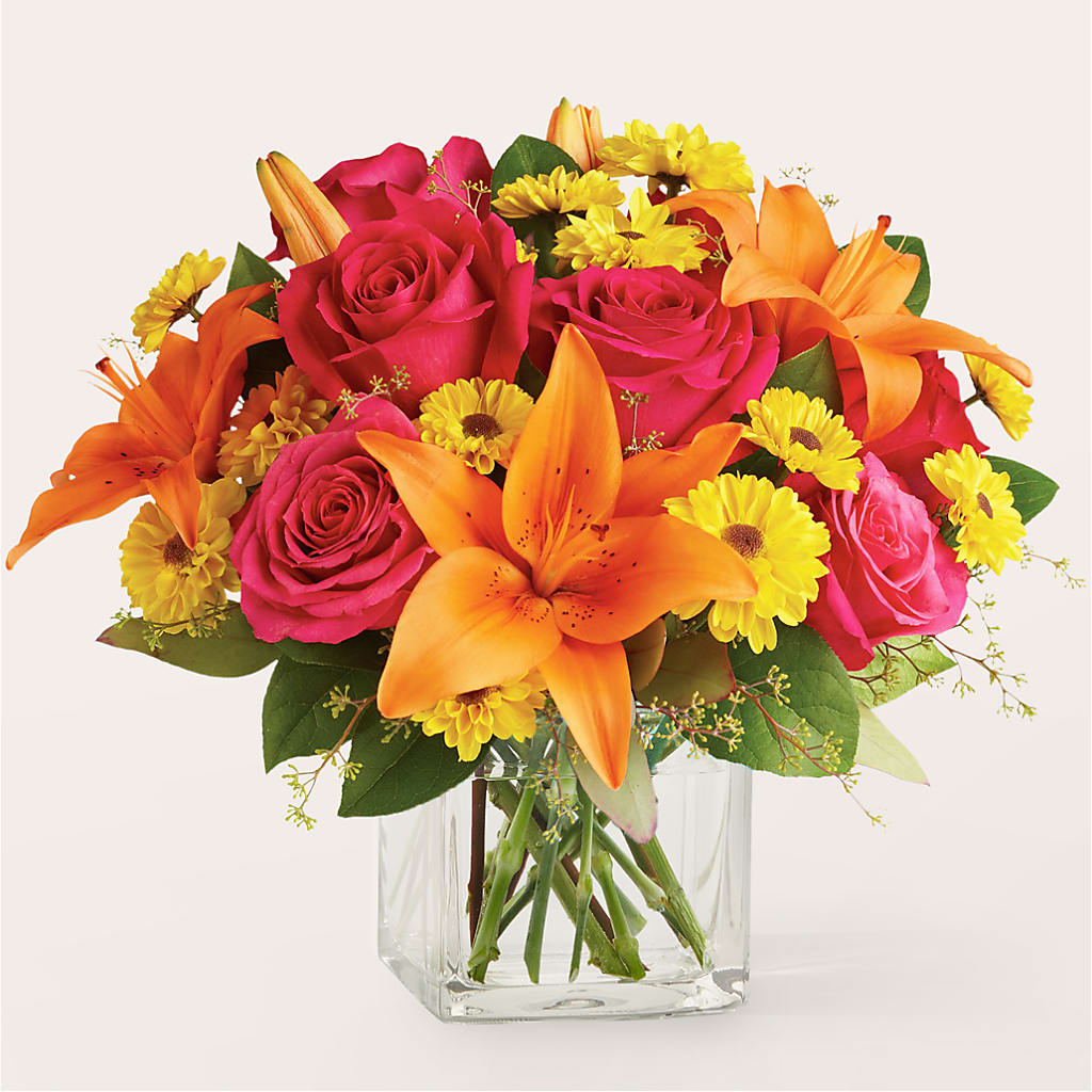 Neon Lights Bouquet – Roseland Floral Co Inc, Charlotte NC