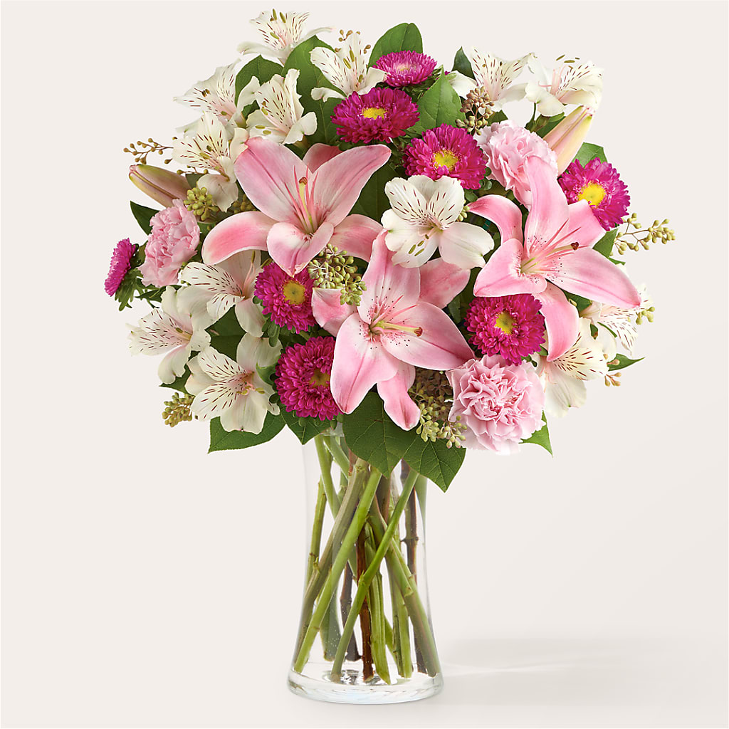 Feeling Fuchsia Bouquet – Roseland Floral Co Inc, Charlotte NC