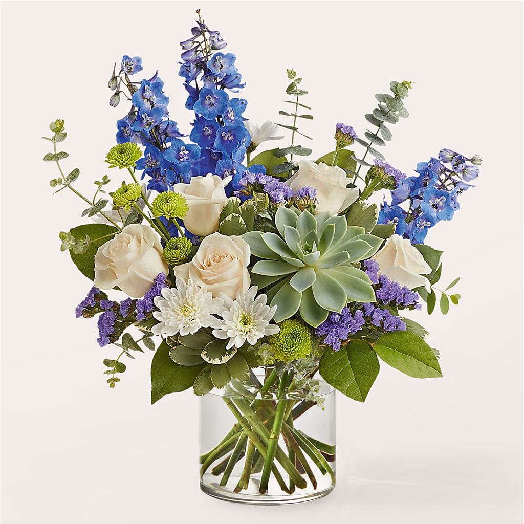 Cerulean Waves Bouquet – Roseland Floral Co Inc, Charlotte NC