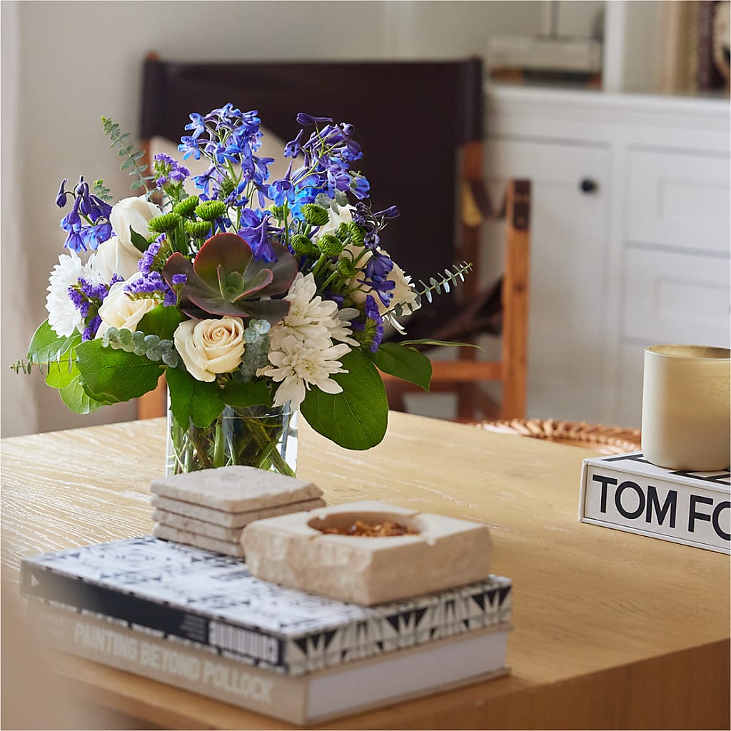 Cerulean Waves Bouquet – Roseland Floral Co Inc, Charlotte NC