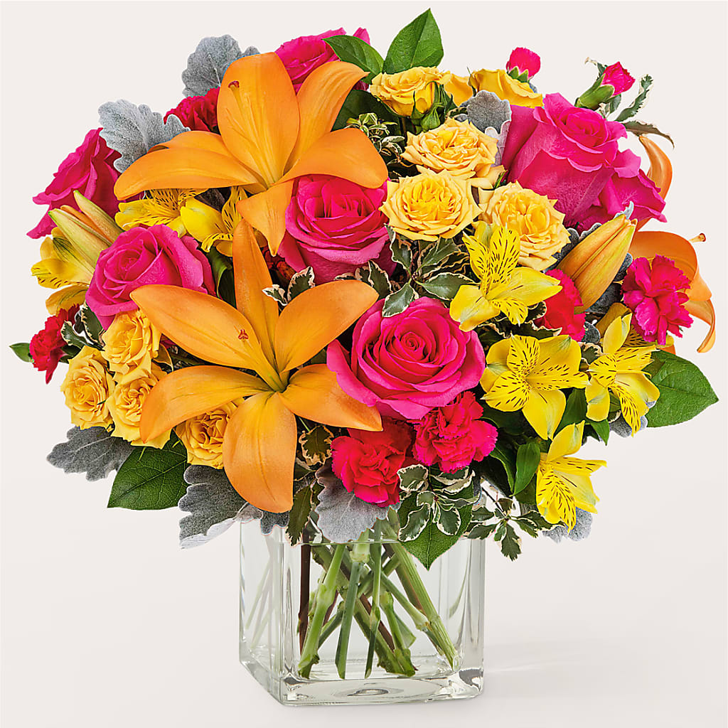 To the Tropics Bouquet – Roseland Floral Co Inc, Charlotte NC
