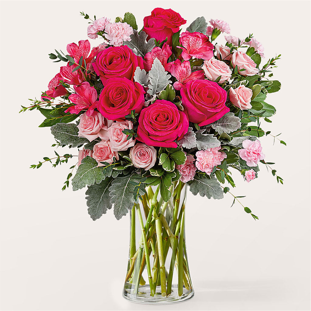 Tickled Pink Bouquet – Roseland Floral Co Inc, Charlotte NC