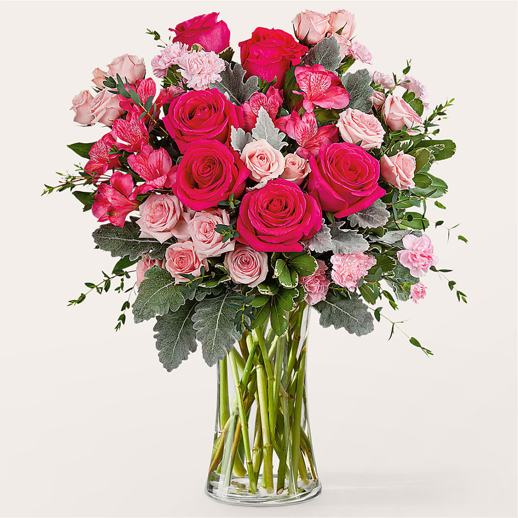 Tickled Pink Bouquet – Roseland Floral Co Inc, Charlotte NC