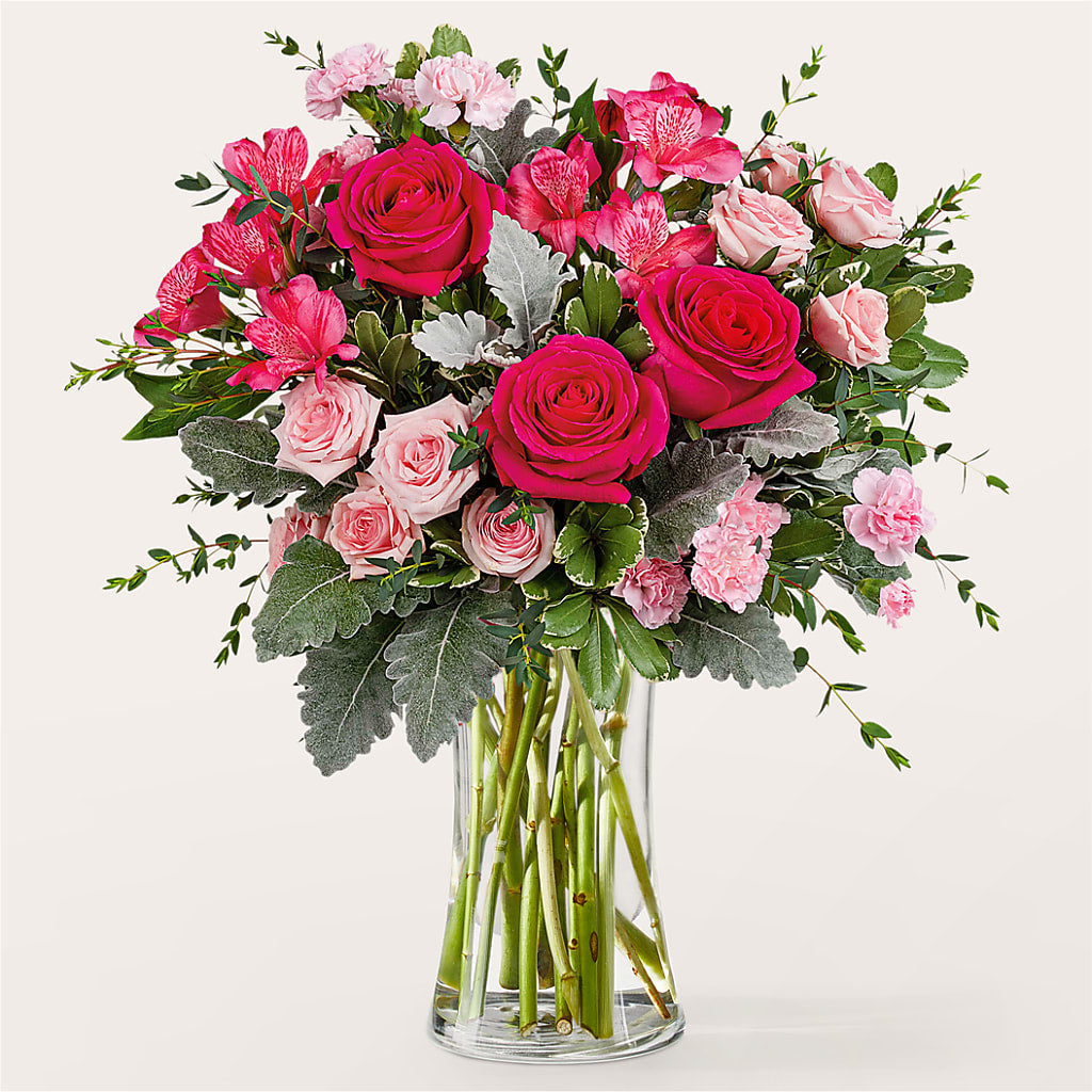 Tickled Pink Bouquet – Roseland Floral Co Inc, Charlotte NC