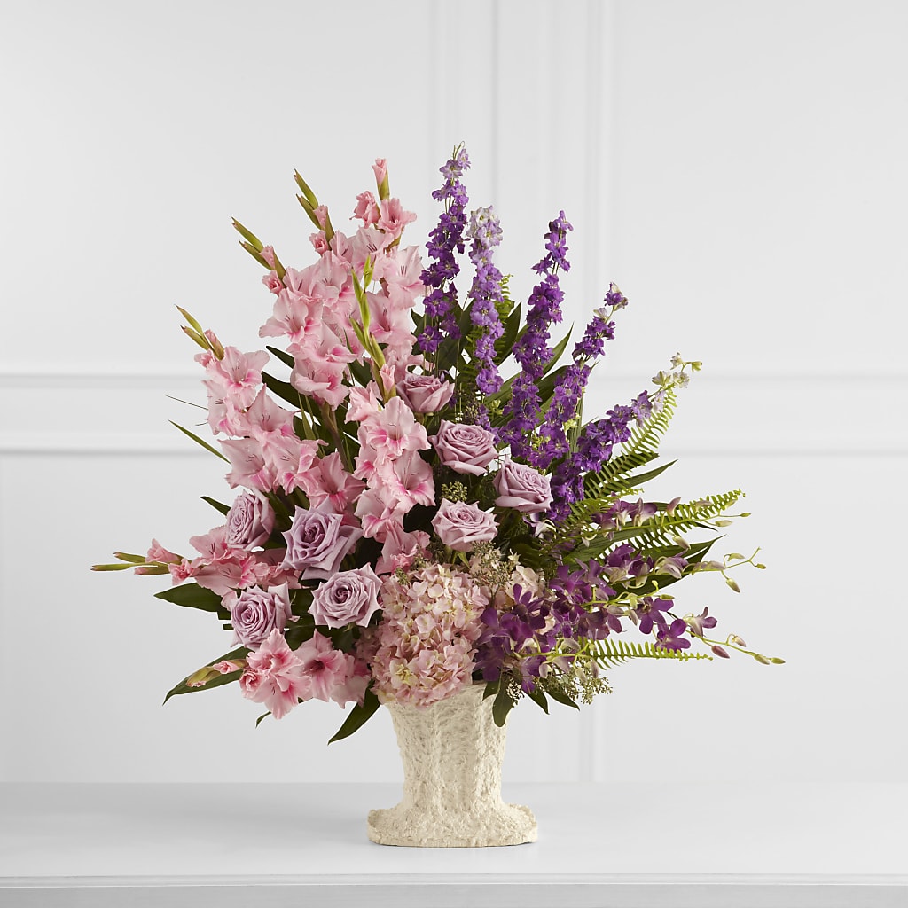 Flowing Garden Arrangement – Roseland Floral Co Inc, Charlotte NC