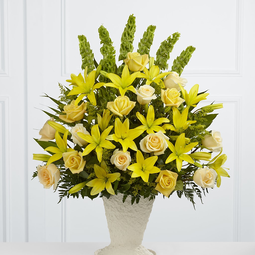 Golden Memories Arrangement – Roseland Floral Co Inc, Charlotte NC