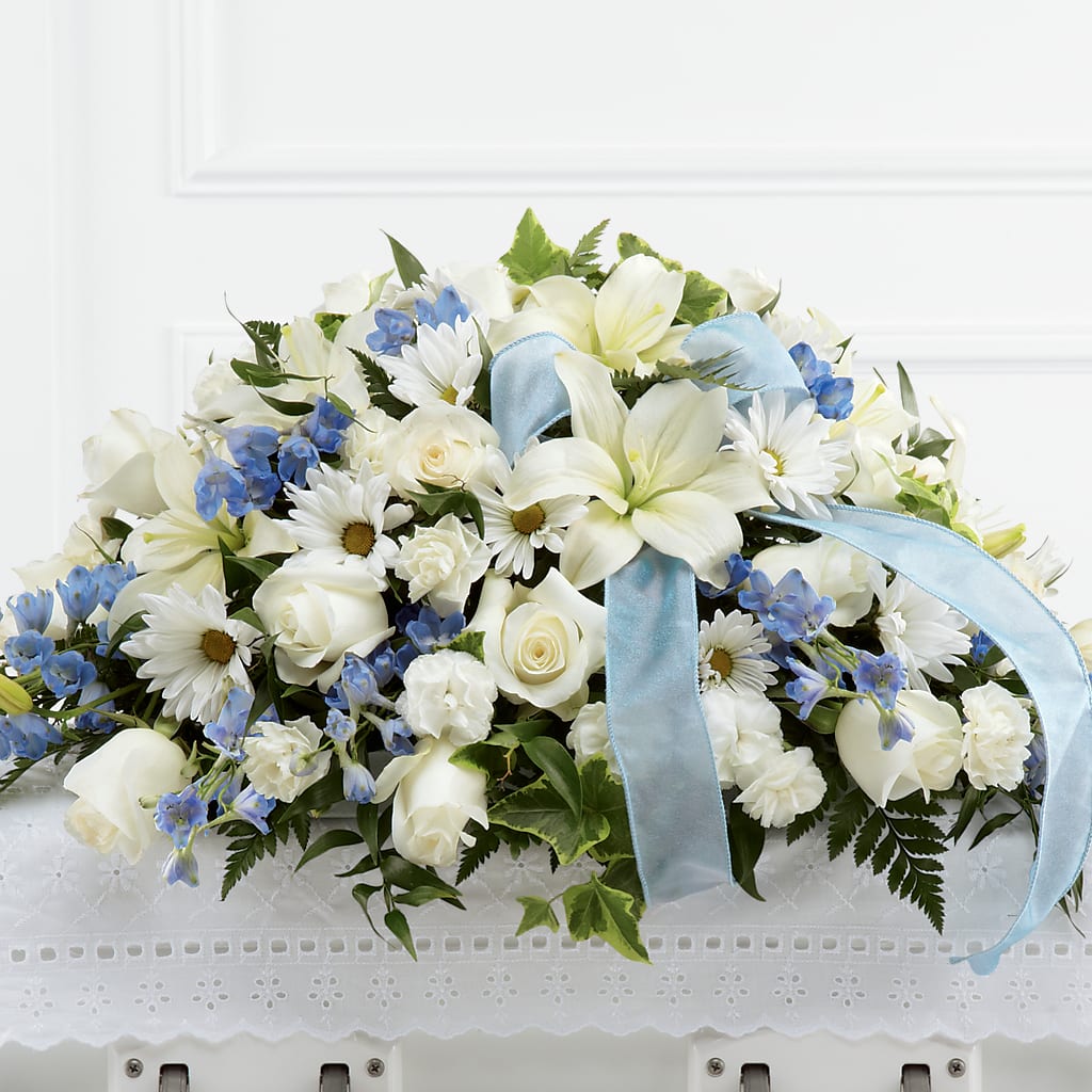 Tender Treasure Casket Spray – Roseland Floral Co Inc, Charlotte NC