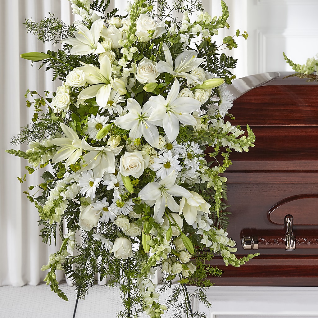 Loving Thoughts Standing Spray – Roseland Floral Co Inc, Charlotte NC