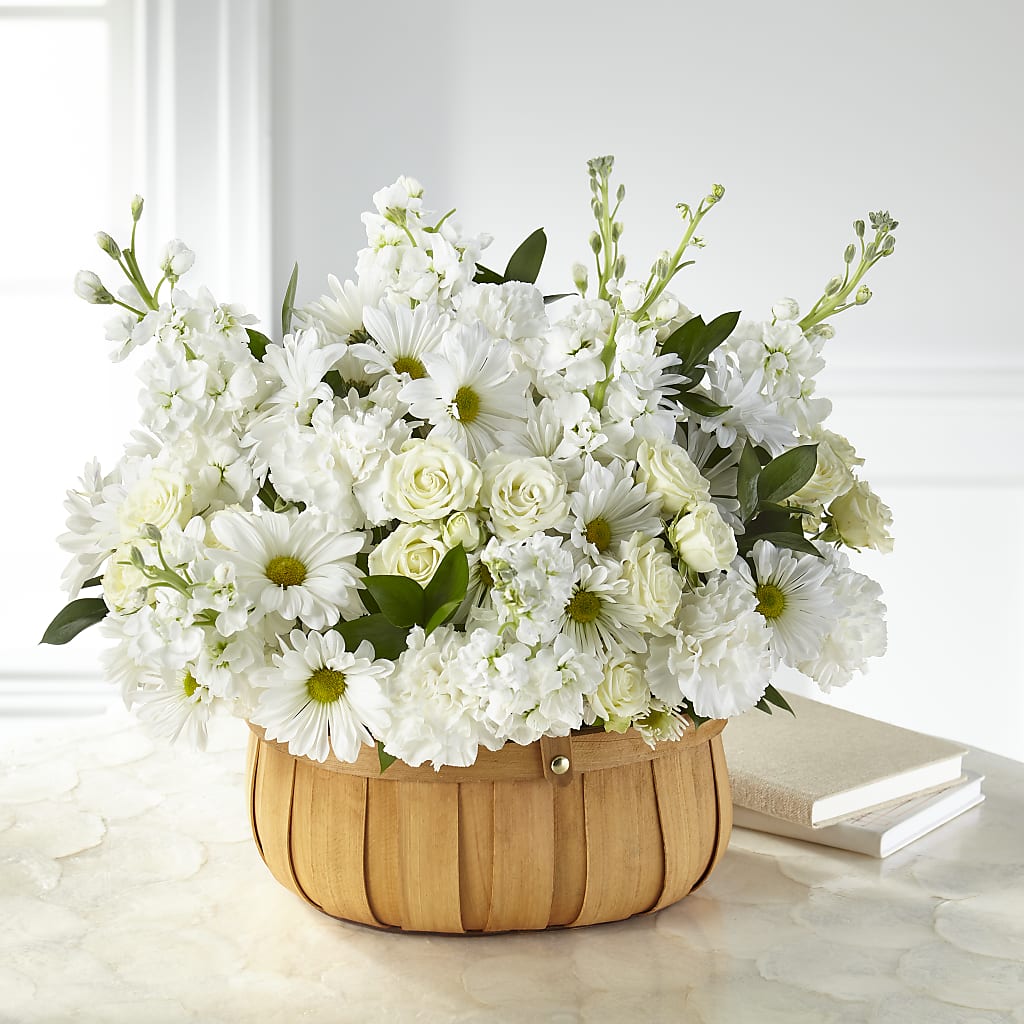 Graceful Garden Basket – Roseland Floral Co Inc, Charlotte NC