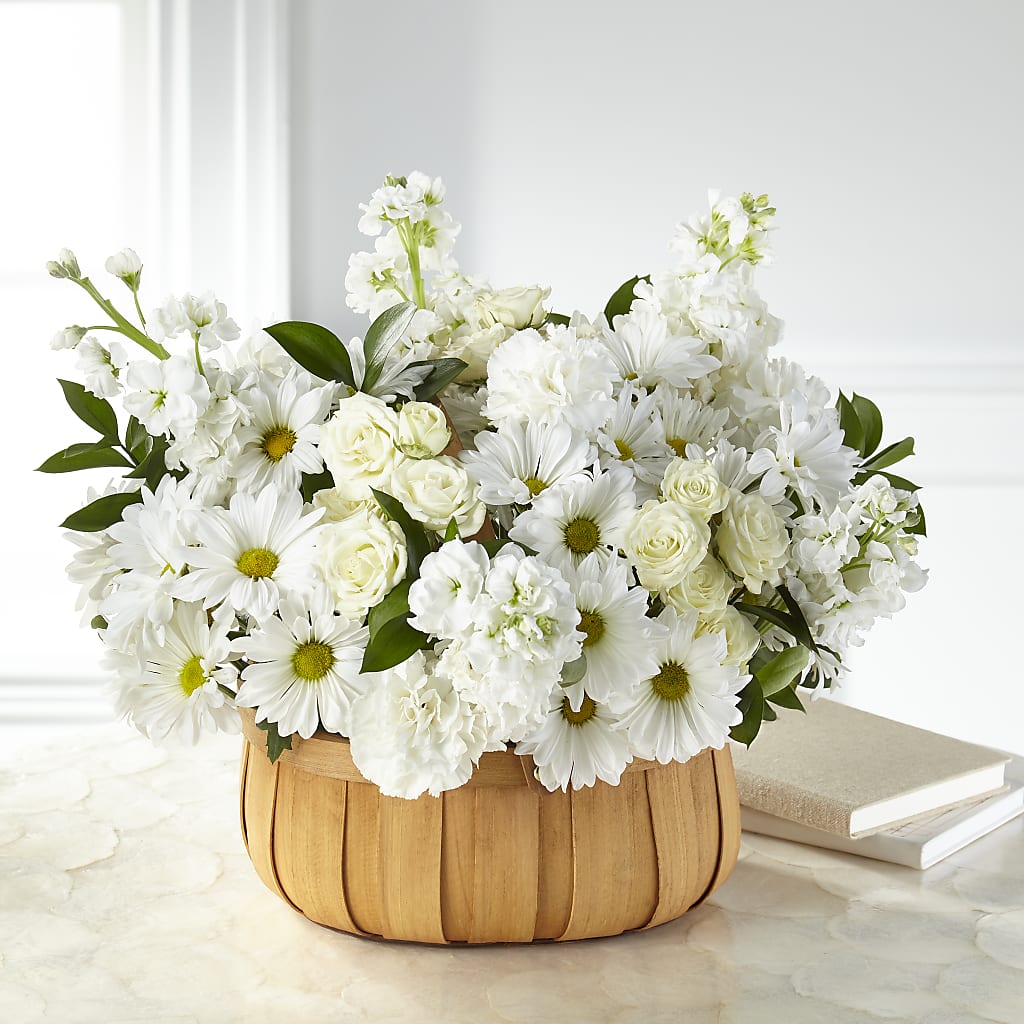 Graceful Garden Basket – Roseland Floral Co Inc, Charlotte NC