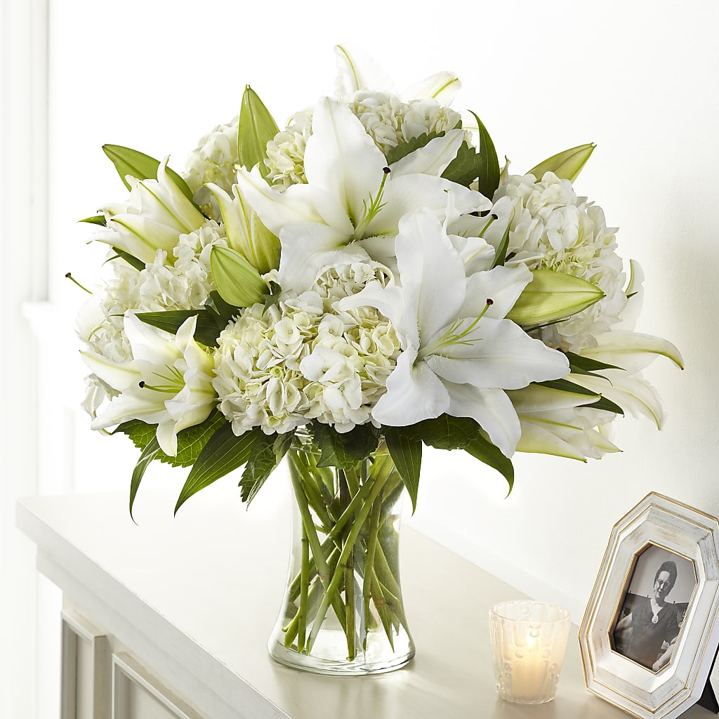 Compassionate Lily Bouquet – Roseland Floral Co Inc, Charlotte NC