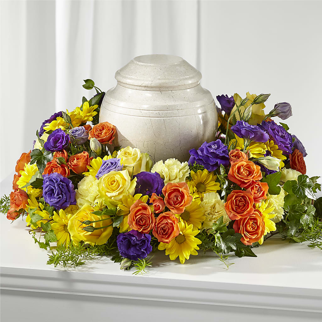 Blossoms of Remembrance Cremation Adornment – Roseland Floral Co Inc, Charlotte NC