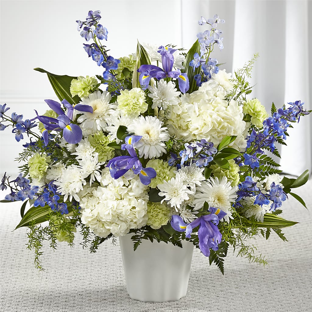 Soft Serenity Floor Basket – Roseland Floral Co Inc, Charlotte NC