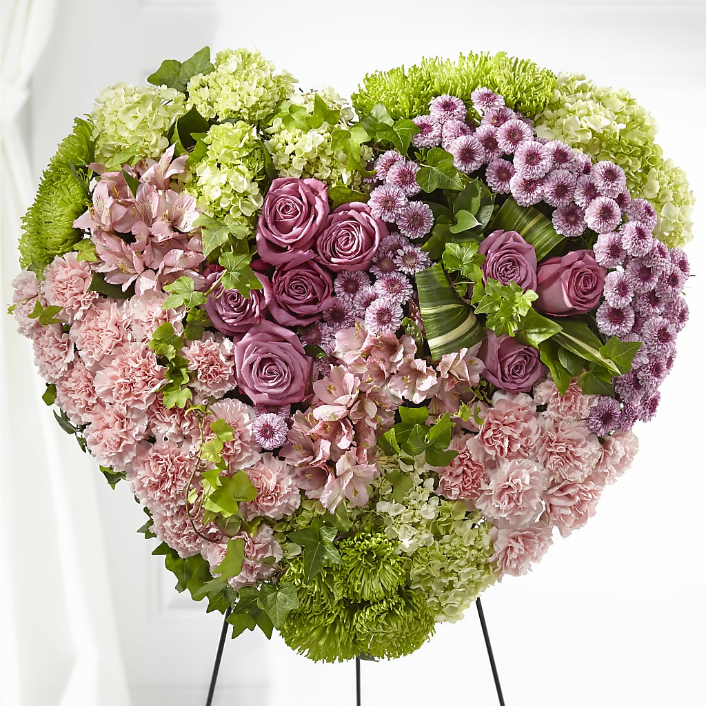 Heartwarming Standing Heart – Roseland Floral Co Inc, Charlotte NC