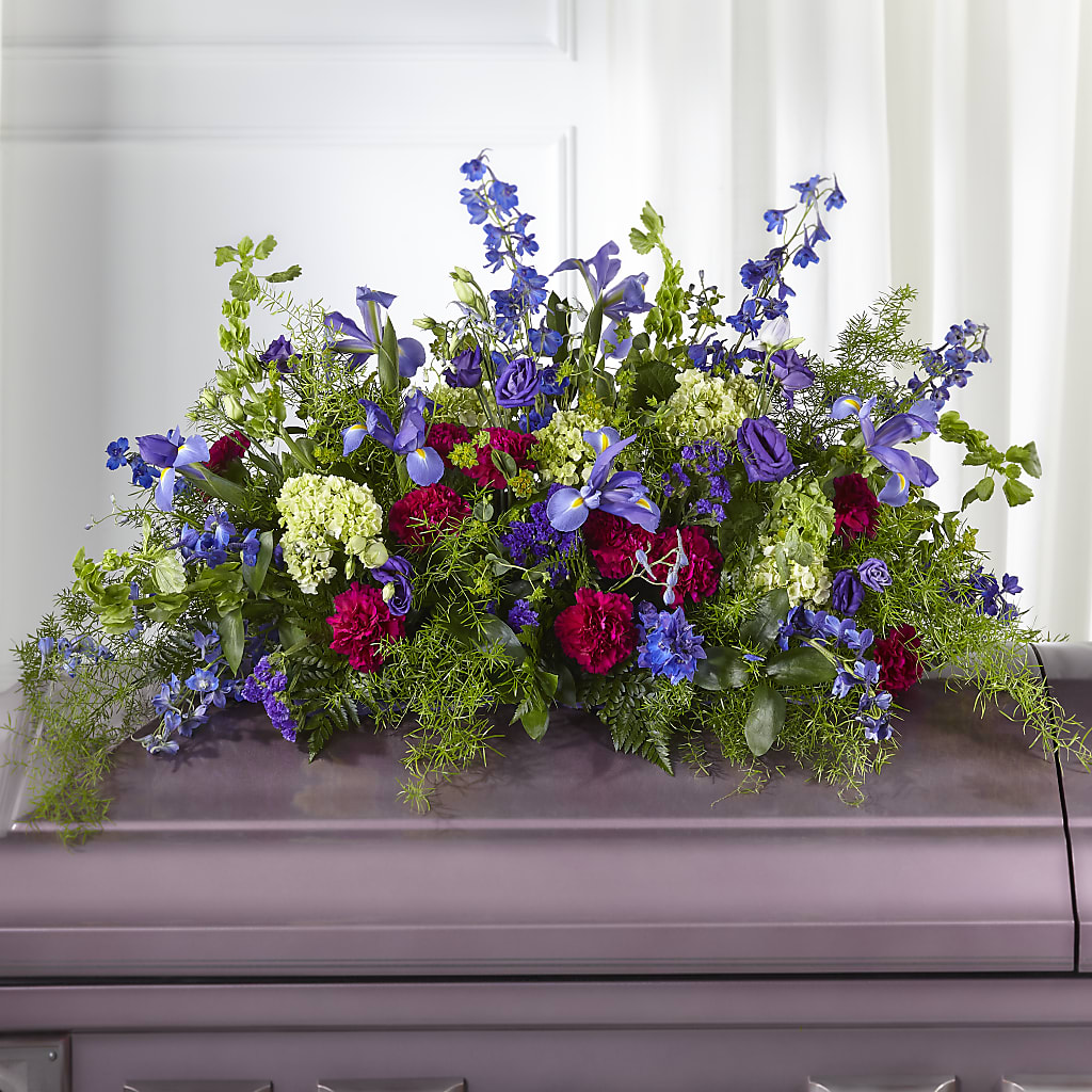 Always Treasured Casket Spray – Roseland Floral Co Inc, Charlotte NC