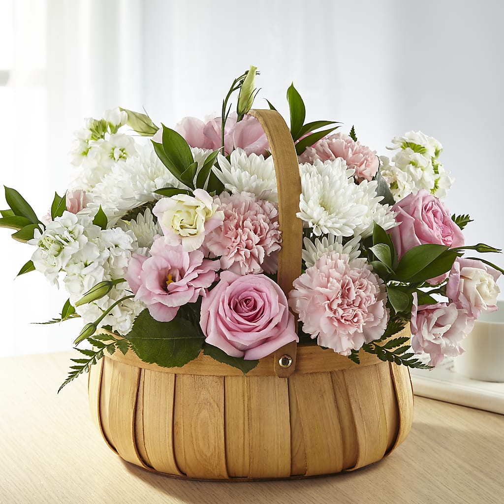 Always Graceful Basket – Roseland Floral Co Inc, Charlotte NC