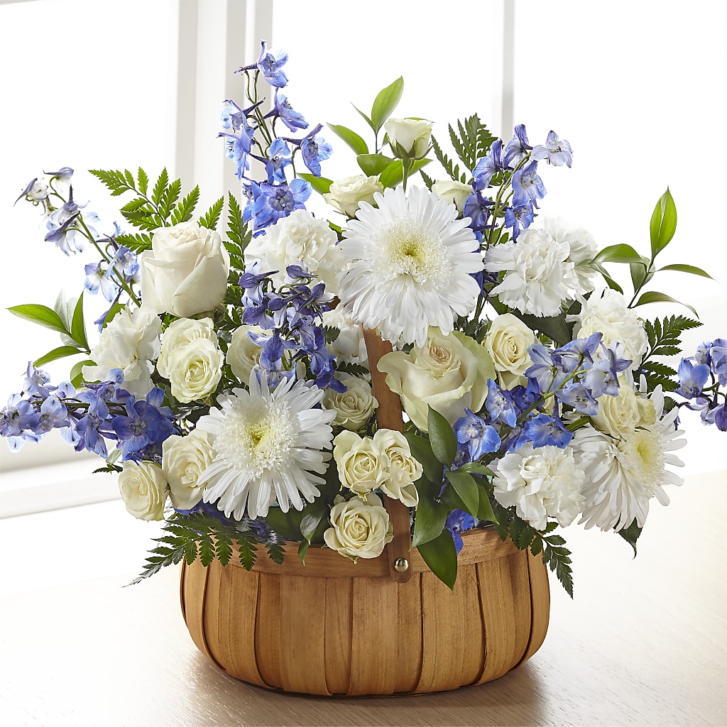 Harmony & Grace Basket – Roseland Floral Co Inc, Charlotte NC