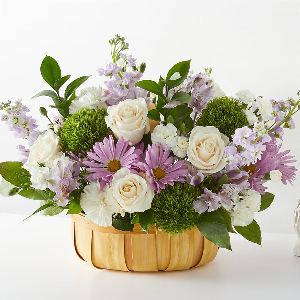 Peace & Love Basket – Roseland Floral Co Inc, Charlotte NC