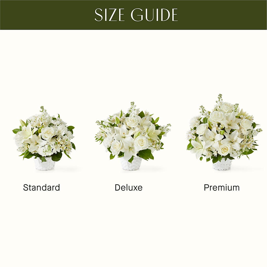 Peaceful Reflections Arrangement – Roseland Floral Co Inc, Charlotte NC