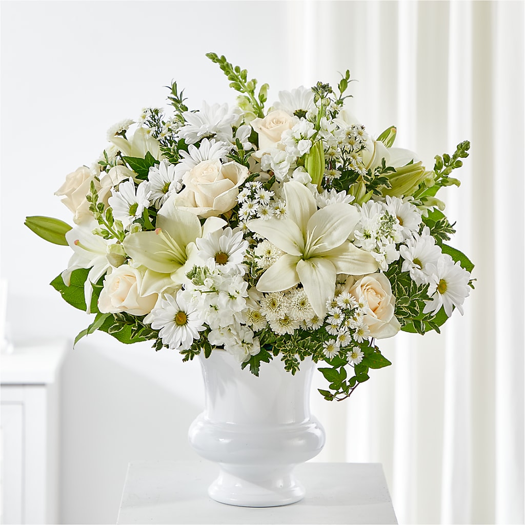 Uplifting Urn Arrangement – Roseland Floral Co Inc, Charlotte NC