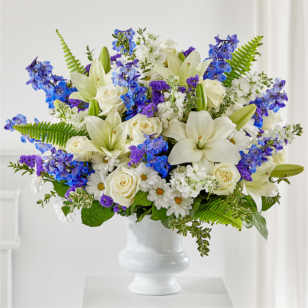 Expressions of Hope Urn Arrangement – Roseland Floral Co Inc, Charlotte NC