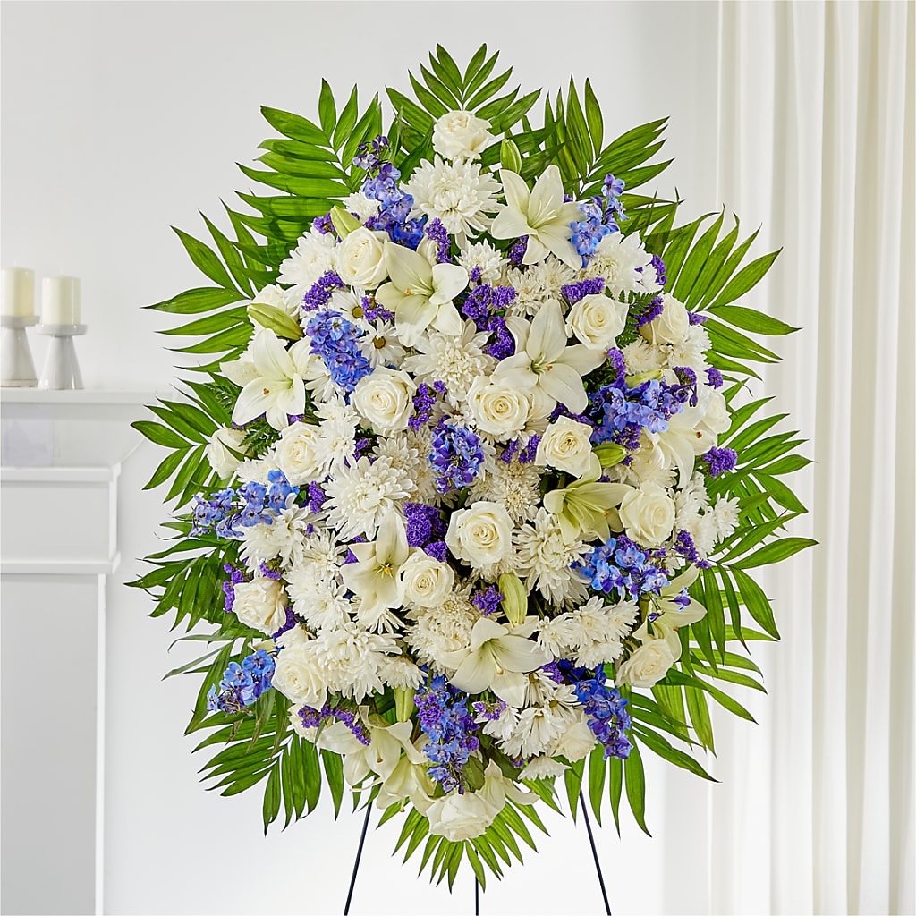 At Rest Standing Spray – Roseland Floral Co Inc, Charlotte NC