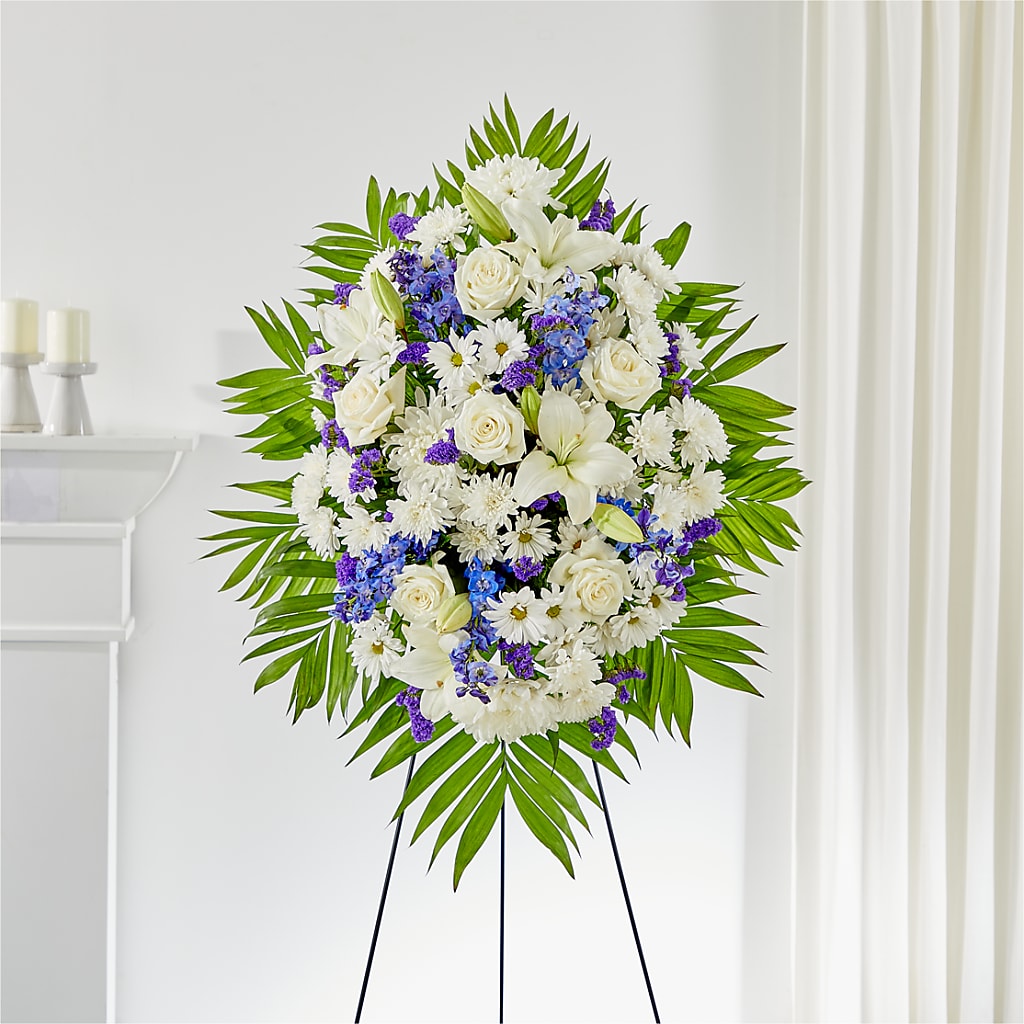 At Rest Standing Spray – Roseland Floral Co Inc, Charlotte NC
