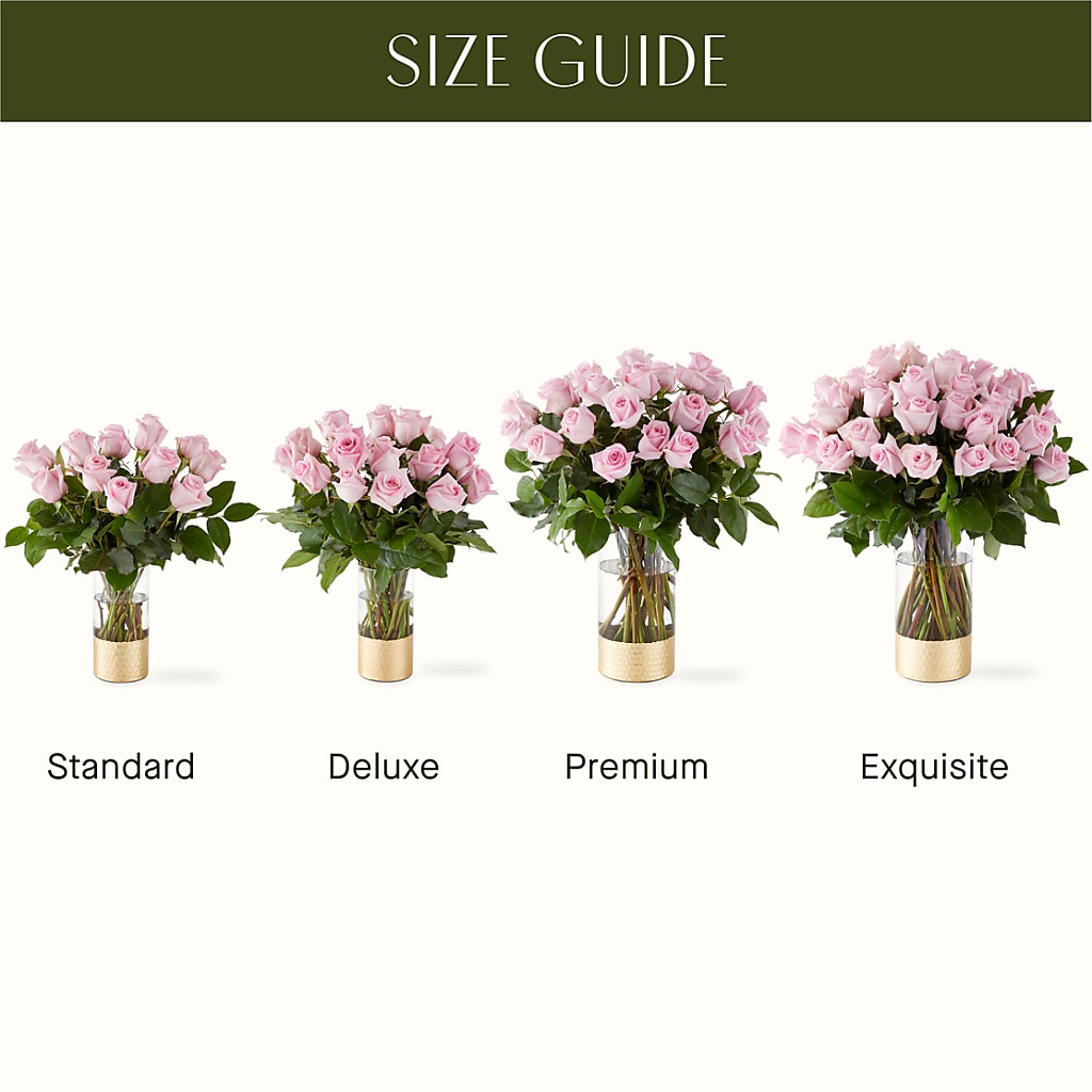 Picture Perfect Pink Rose Bouquet – Roseland Floral Co Inc, Charlotte NC