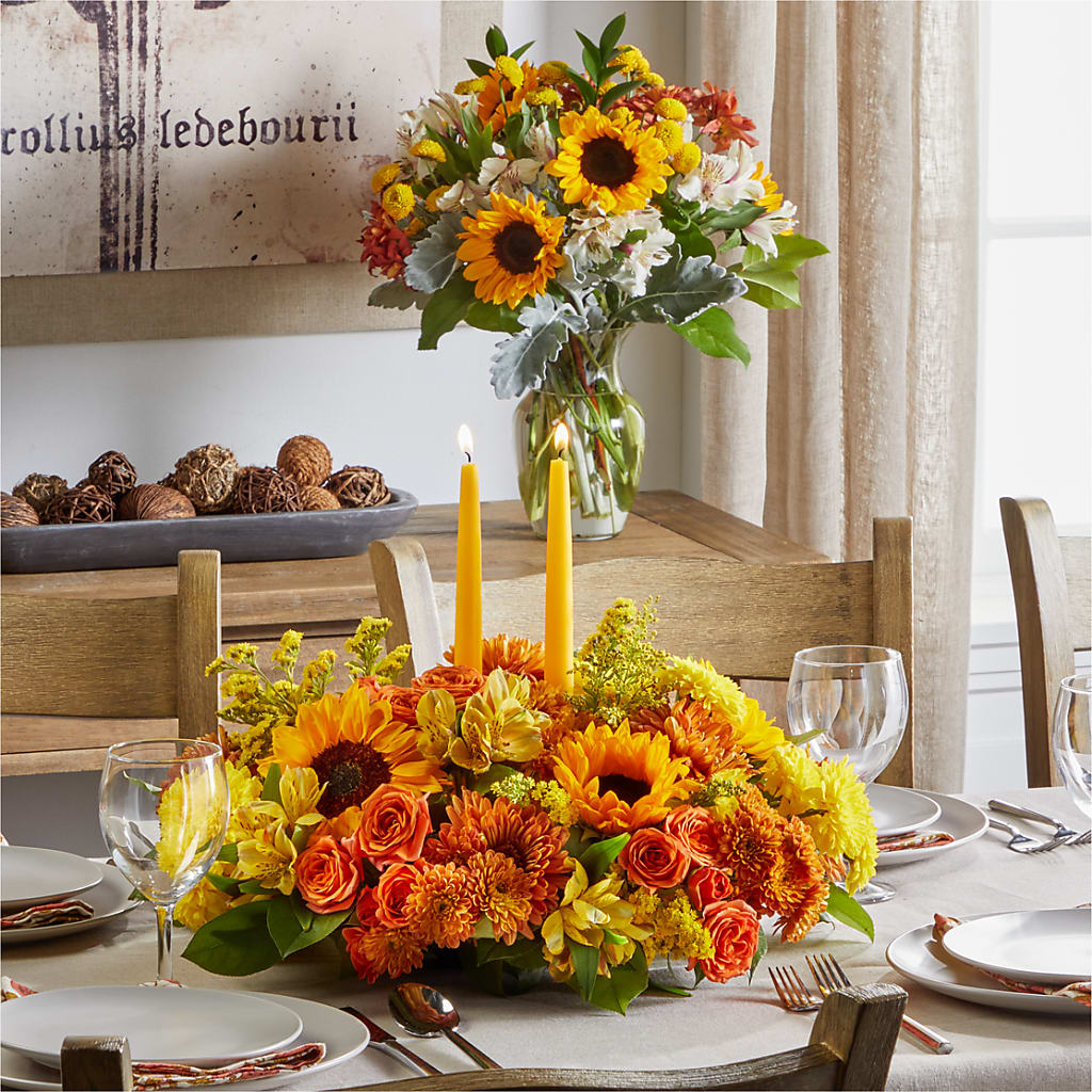 Golden Gathering Bundle – Roseland Floral Co Inc, Charlotte NC