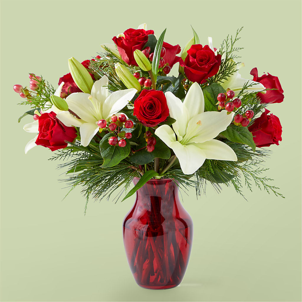 Evergreen Delight Bouquet – Roseland Floral Co Inc, Charlotte NC