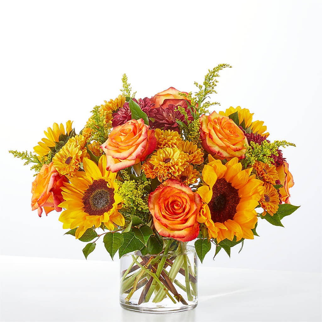 Flannel Scarf Bouquet – Roseland Floral Co Inc, Charlotte NC