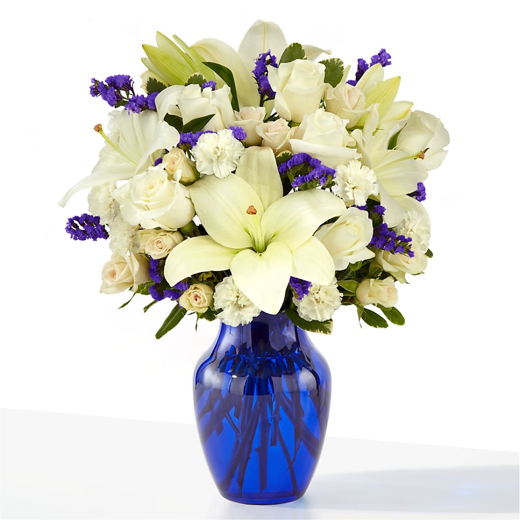 Sapphire Rush Bouquet – Roseland Floral Co Inc, Charlotte NC