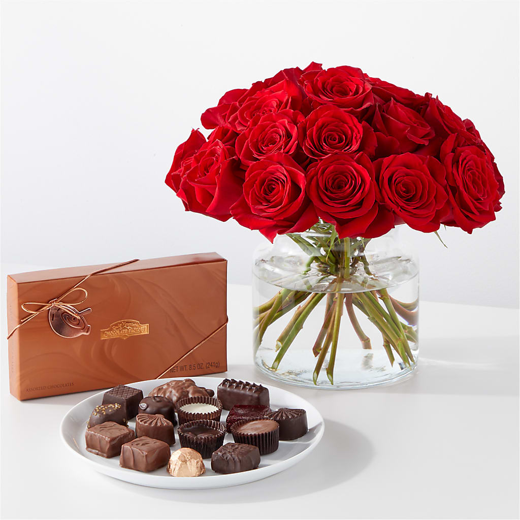 Cupid's Embrace Red Rose Bouquet – Roseland Floral Co Inc, Charlotte NC