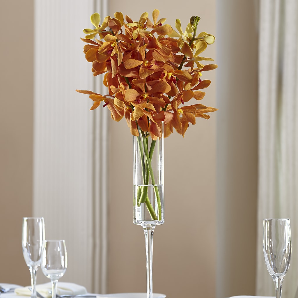 Orange Mokara Bouquet – Roseland Floral Co Inc, Charlotte NC