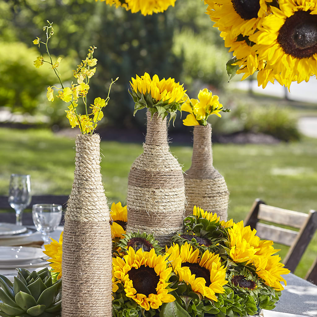 Sublime Garden Centerpiece – Roseland Floral Co Inc, Charlotte NC