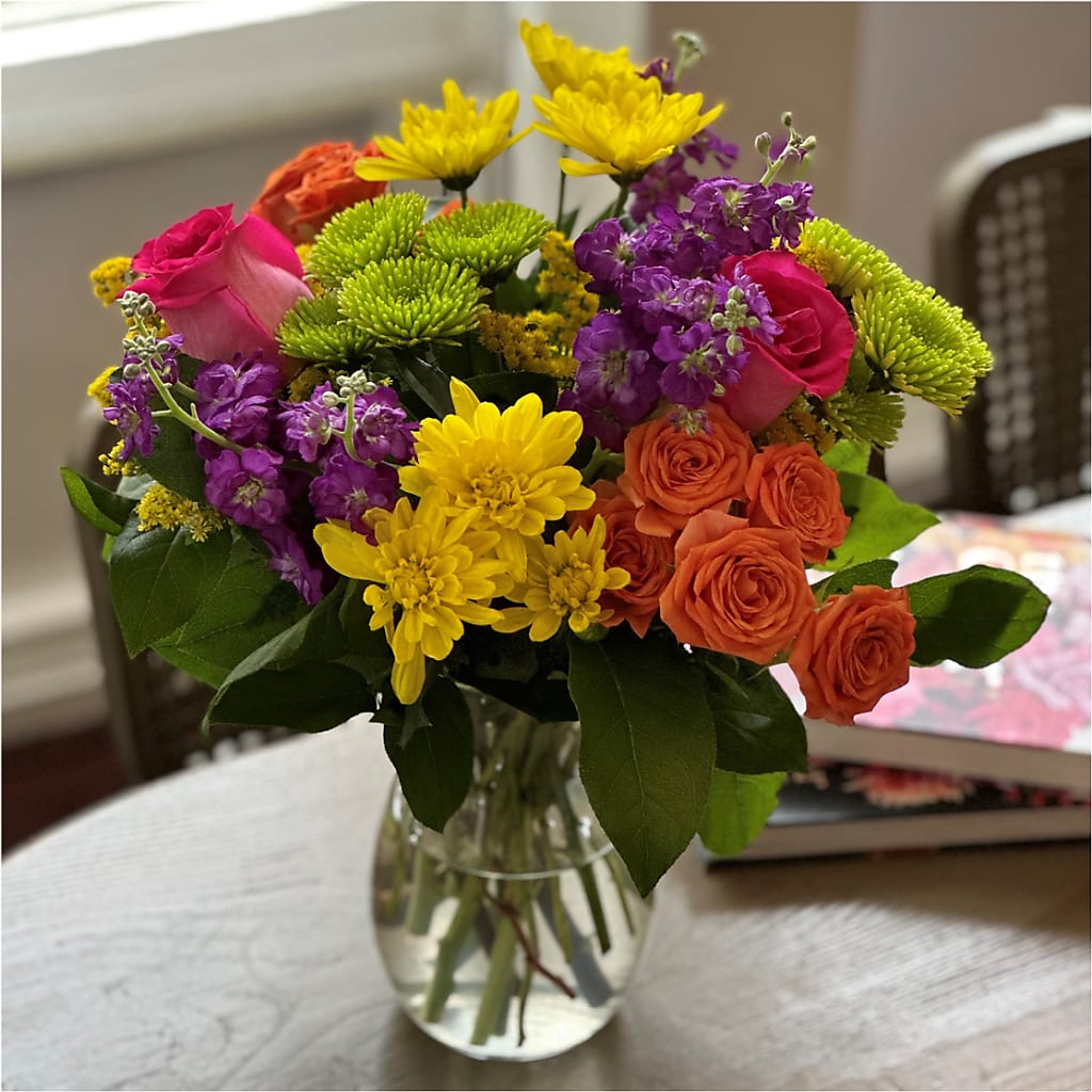 Bold & Bright – A Florist Original –  Roseland Floral Co Inc, Charlotte NC