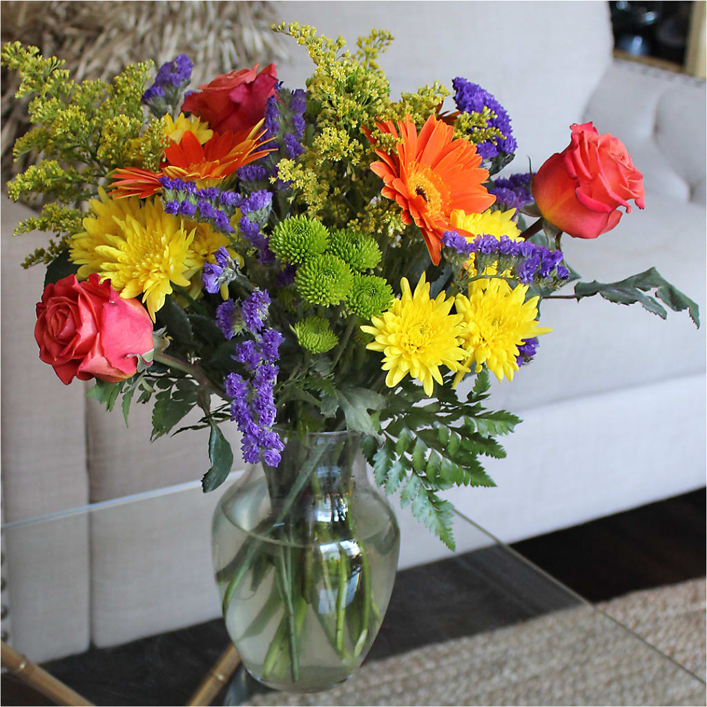 Marmalade Skies Bouquet –  Roseland Floral Co Inc, Charlotte NC