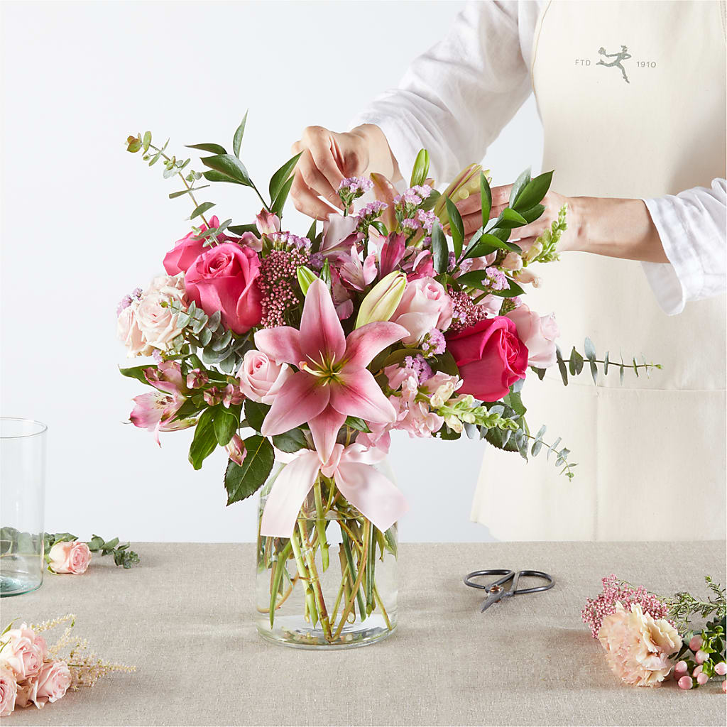 Pink Ribbon - A Florist Original –  Roseland Floral Co Inc, Charlotte NC