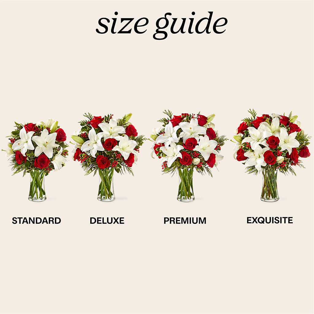 Sparkling Snowflakes Bouquet –  Roseland Floral Co Inc, Charlotte NC