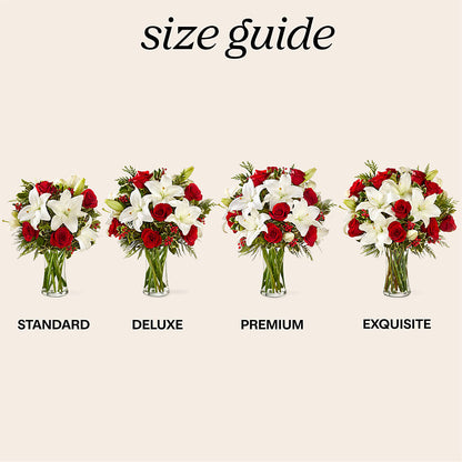 Sparkling Snowflakes Bouquet –  Roseland Floral Co Inc, Charlotte NC