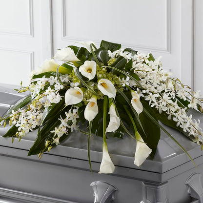 Angel Wings Casket Spray –  Roseland Floral Co Inc, Charlotte NC
