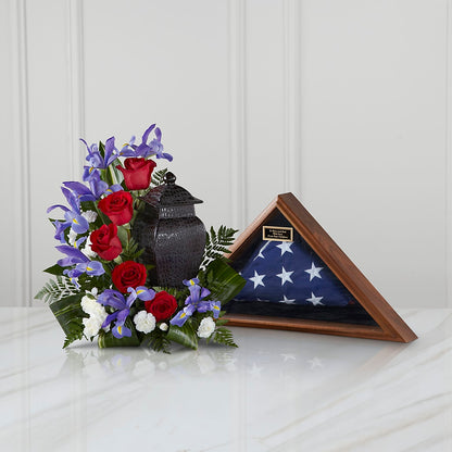 Patriotic Tribute Arrangement –  Roseland Floral Co Inc, Charlotte NC