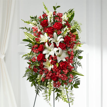 Everlasting Memory Standing Spray –  Roseland Floral Co Inc, Charlotte NC