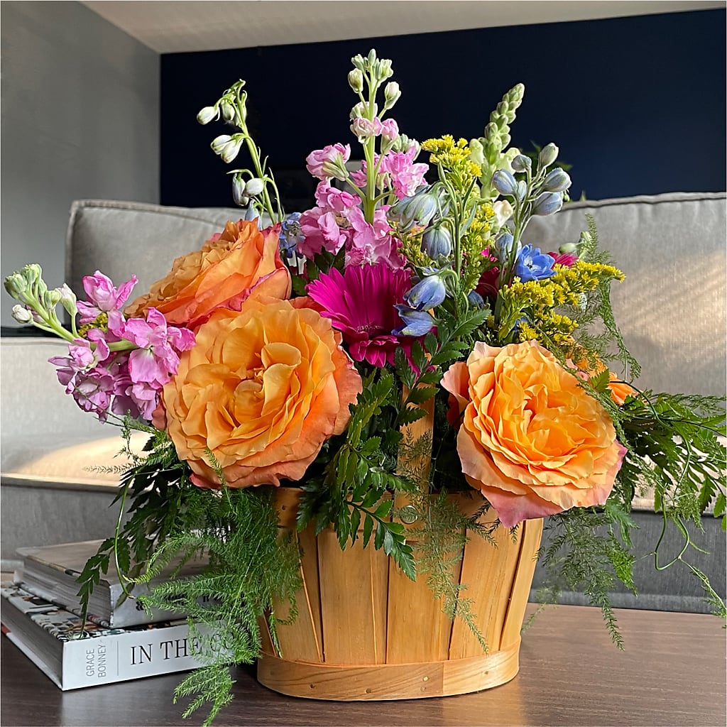 Garden of Life Basket –  Roseland Floral Co Inc, Charlotte NC